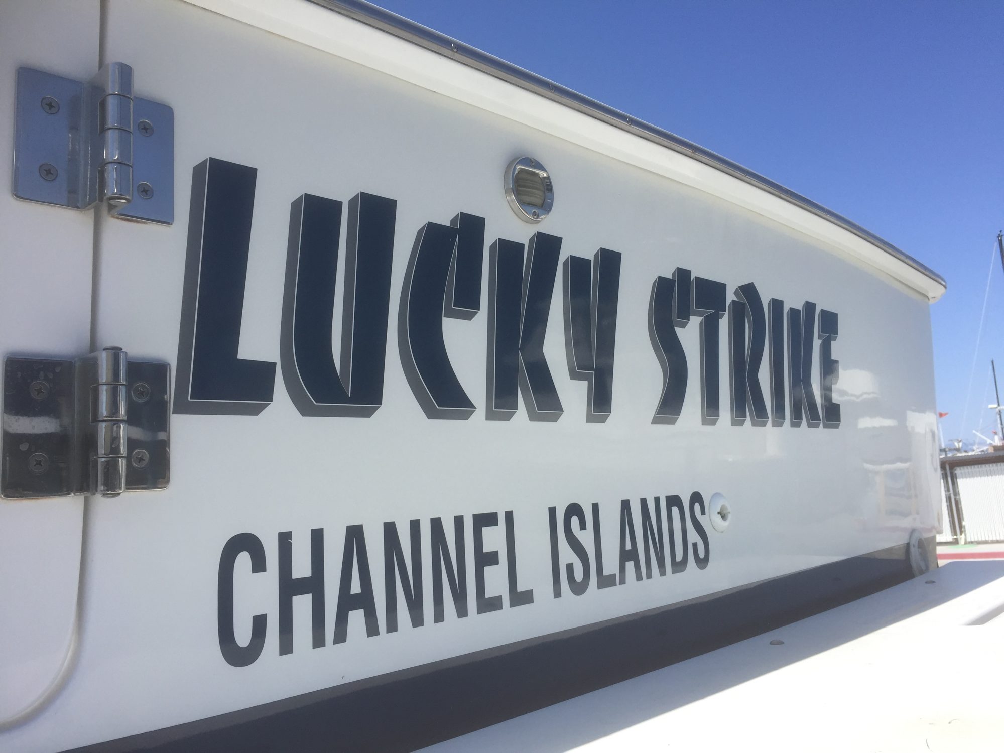 Channel Islands Charter Boat Details